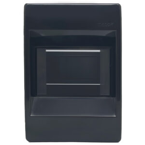 CAJA DE ARRIMAR NEGRO 4 POLOS KALOP