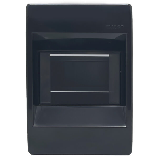 CAJA DE ARRIMAR NEGRO 4 POLOS KALOP