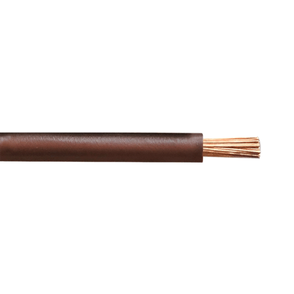 CABLE UNIPOLAR 2,5mm MARRON x 100m