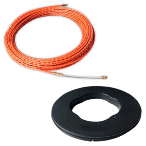 CINTA PASACABLE 20m HELICOIDAL CON CAJA