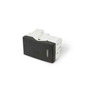 INTERRUPTOR UNIPOLAR SIMPLE NEGRO