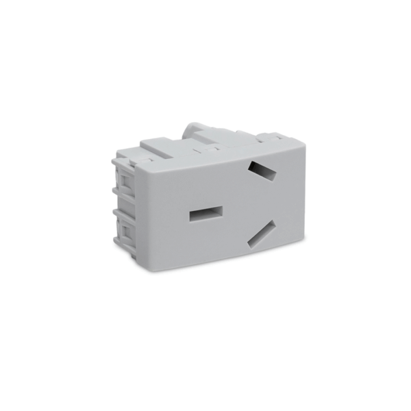 TOMA BLANCO 1 MODULO 20A KALOP