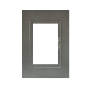 TAPA 3 MODULOS ZEN METAL HIERRO