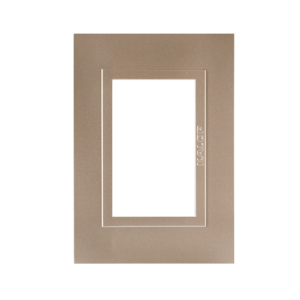 TAPA 3 MODULOS ZEN METAL ORO