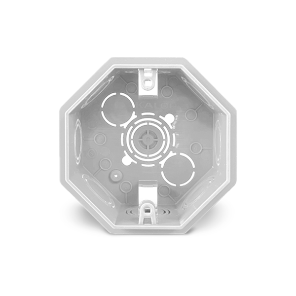 CAJA OCTOGONAL CHICA PVC KALOP