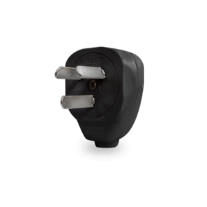 FICHA MACHO 10A LATERAL NEGRO KALOP