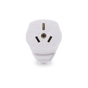 FICHA HEMBRA 10A LATERAL BLANCO KALOP