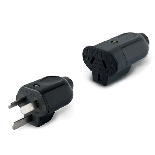 KIT ELECTRICIDAD FICHAS MACHO K3 + HEMBRA KH  KALOP