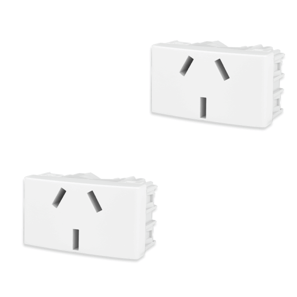 MINIBAG MODULO TOMACORRIENTE 10A X 2 UNIDADES