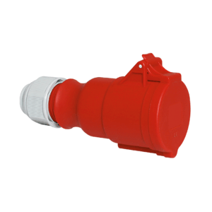 TOMA HEMBRA 3 PUNTOS + NEUTRO + TIERRA 32A IP44 380V
