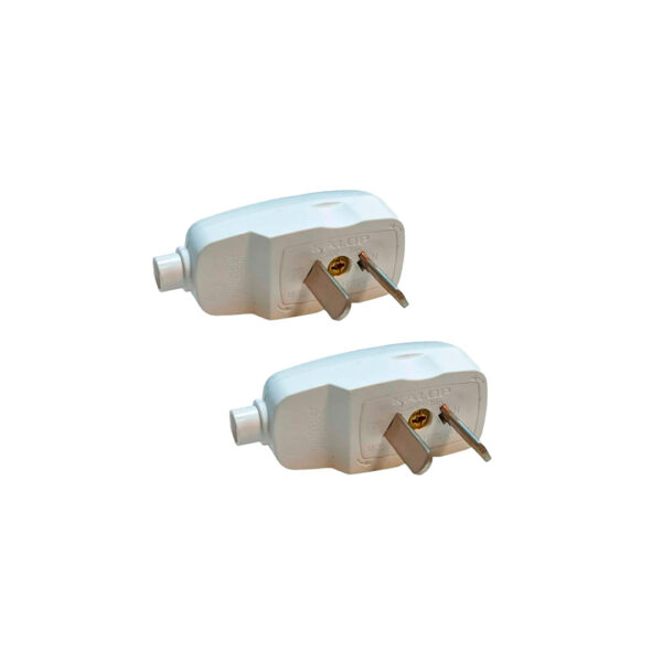 KIT ELECTRICIDAD FICHAS MACHO PARA VELADOR x2 KALOP