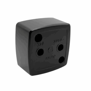 TOMA BASE INDUSTRIAL 2x32A NEGRO KALOP