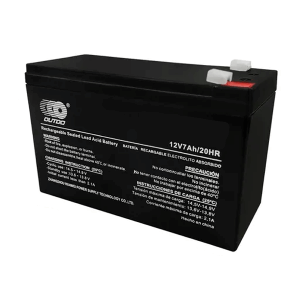 BATERIA 12V 7Ah RECARGABLE UPS / ALARMA