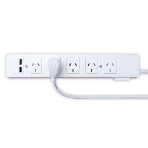 PROLONGADOR 5 TOMAS 1.5m CON USB BLANCO KALOP