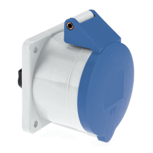 TOMA HEMBRA EMBUTIR 2 PUNTOS + TIERRA 16A IP44 220V