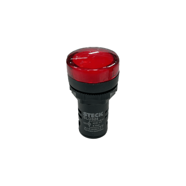 INDICADOR LED 24V 22mm STECK