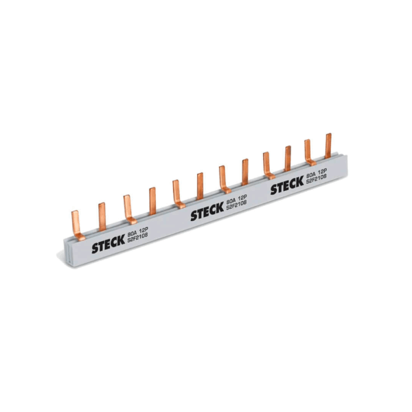 BARRA BIFASICA 2x6 POLOS DIN