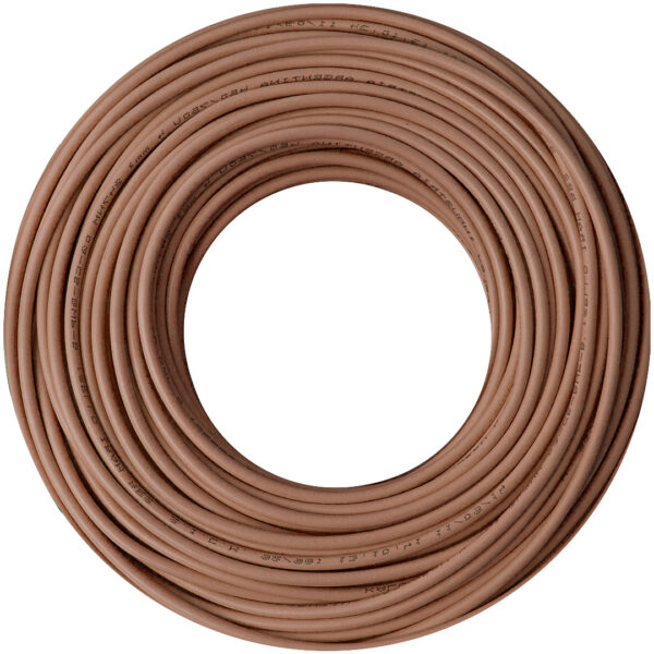 CABLE UNIPOLAR 2,5mm MARRON x 100m - Imagen 2