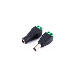DAHUA PLUG ALIMENTACION MACHO + HEMBRA