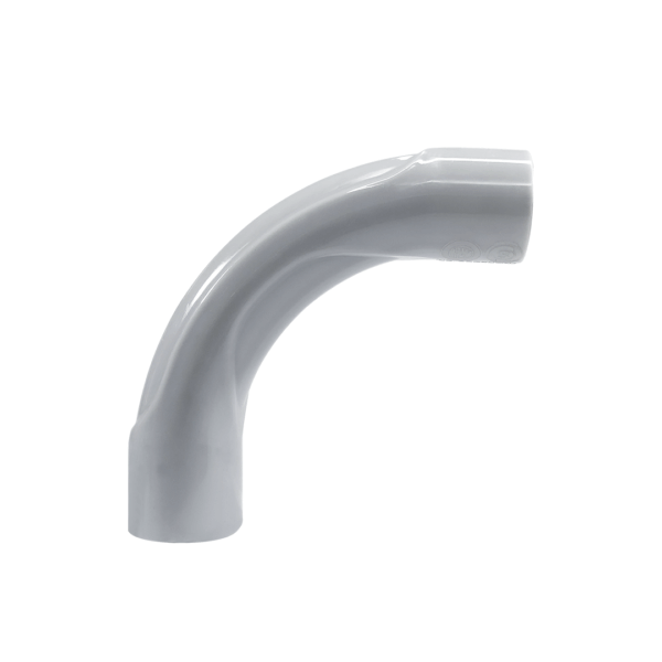 CURVA PARA CAÑO 20mm GRIS KALOP