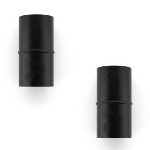MINIBAG UNION 20mm NEGRO x 2 UNIDADES