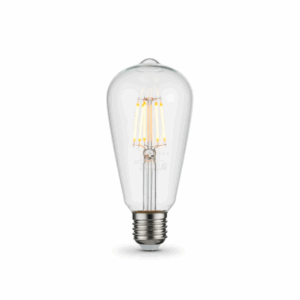 LAMPARA VINTAGE PERA DIMMER 6W
