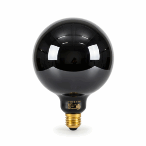 LAMPARA VINTAGE GLOBO G125 NEGRO 4W