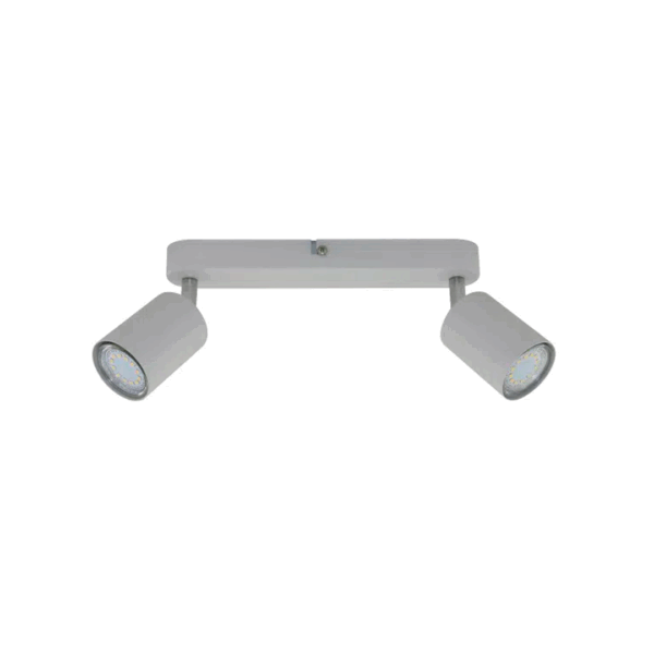 SPOT DOBLE SUR 2 CILINDRO BLANCO