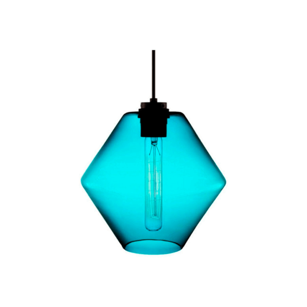 COLGANTE TRIP CRISTAL CELESTE PARA E27
