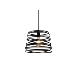 COLGANTE TWIST CINTA NEGRO