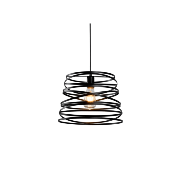 COLGANTE TWIST CINTA NEGRO