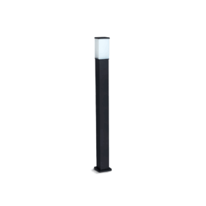 FAROLA 1m ALUMINIO MODELO 2440 NEGRO