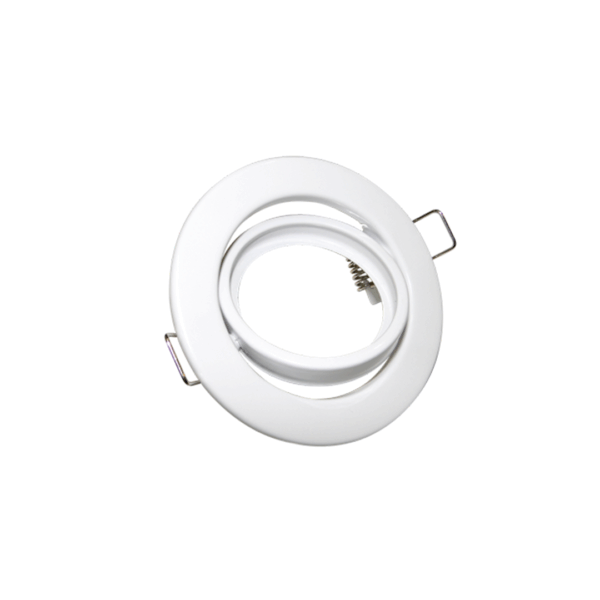 SPOT MOVIL REDONDO DE EMBUTIR BLANCO TBCIN