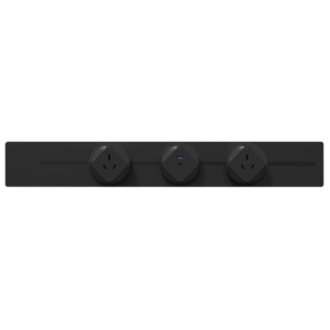 KIT POWER RIEL 50cm 2 TOMAS 10A + USB TIPO "C"