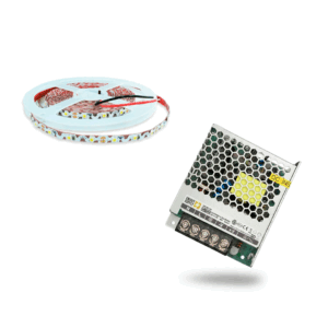 TIRA LED KIT x 2m + FUENTE 12V 3Ah 36W