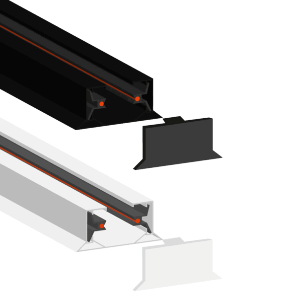 TRK-RIEL ELECTRICO 1.00m 220v