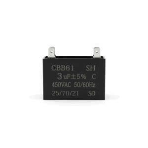 CAPACITOR 3 UF CUADRADO PARA VENTILADOR