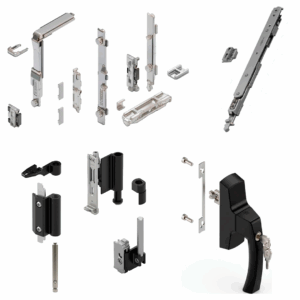 H45-KIT OSCILO BATIENTE COMPLETO CON LLAVE GIESSE
