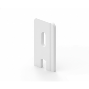 T89-TOPE PARANTE LATERAL BLANCO TANIT