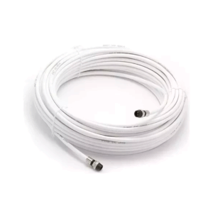 CABLE COAXIAL RG59 LIVIANO BLANCO TV
