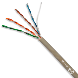 CABLE UTP5 INTERIOR GRIS GLC m