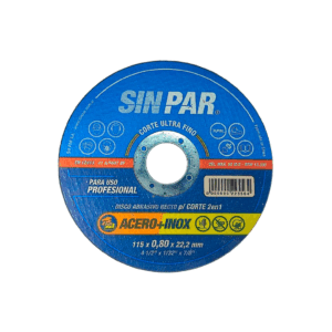 DISCO DE CORTE 115 X 0.8 SIN-PAR
