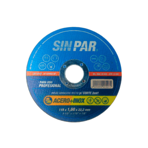 DISCO DE CORTE 115 X 1.6 CORTE SIN-PAR