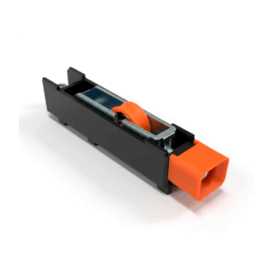 R40-RUEDA SIMPLE MODENA 90° NARANJA