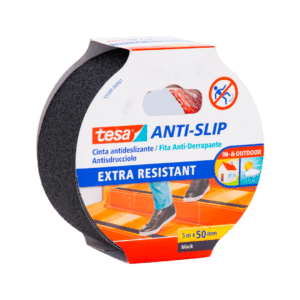 CINTA ANTIDESLIZANTE 50mm-5mts NEGRO TESA