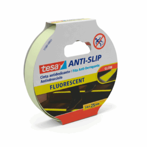 CINTA ANTIDESLIZANTE 25mm-5mts FLUORESCENTE TESA
