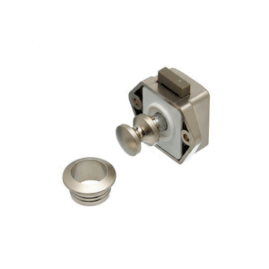 CERRADURA PUSH GRIS MUEBLE BRONZEN