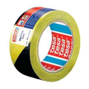 CINTA DEMARCAR 50mm x 66mts AMARILLO/NEGRO