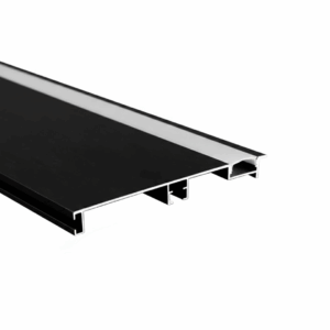 LED PERFIL ZOCALO 10cm NEGRO