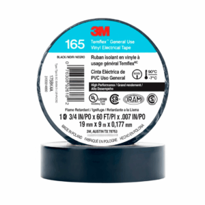 CINTA AISLADORA 3M165 9mts NEGRO